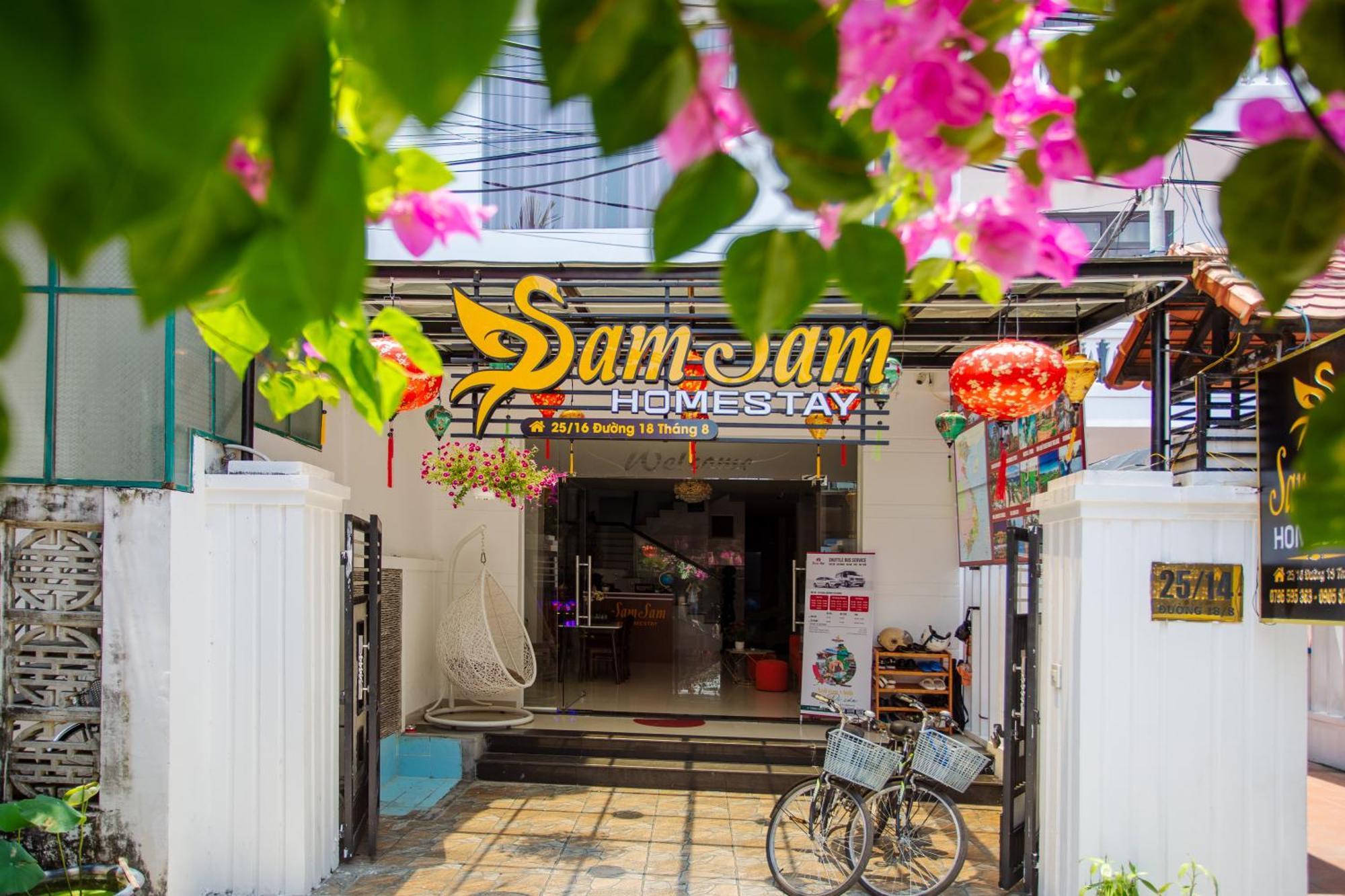 Sam Sam Homestay Хойан Экстерьер фото