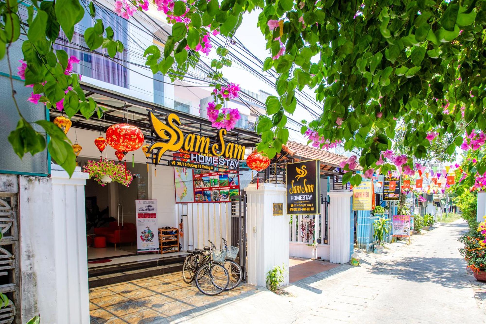 Sam Sam Homestay Хойан Экстерьер фото